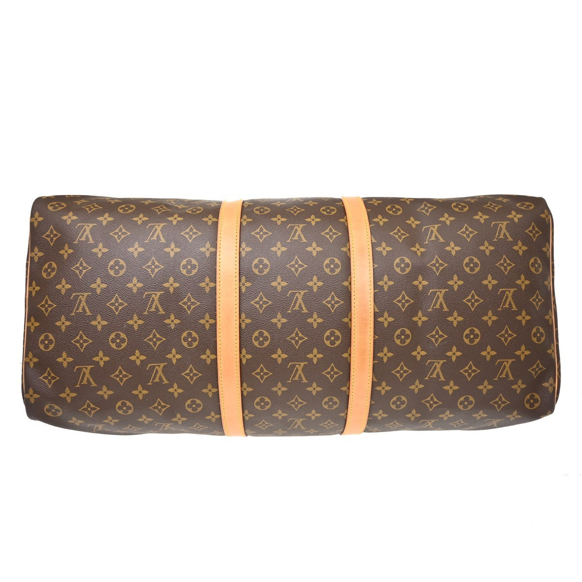 Louis Vuitton Keepall Monogram Canvas, Brown, Canvas, Travel Bag