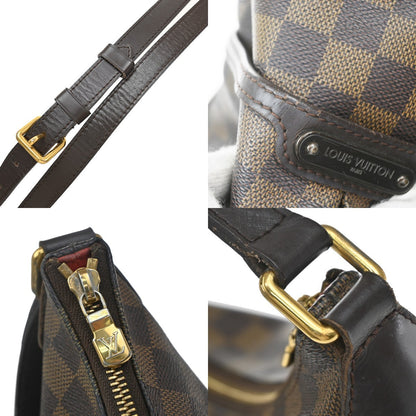 Louis Vuitton Bloomsbury Damier, Brown, Canvas, Shoulder Bag
