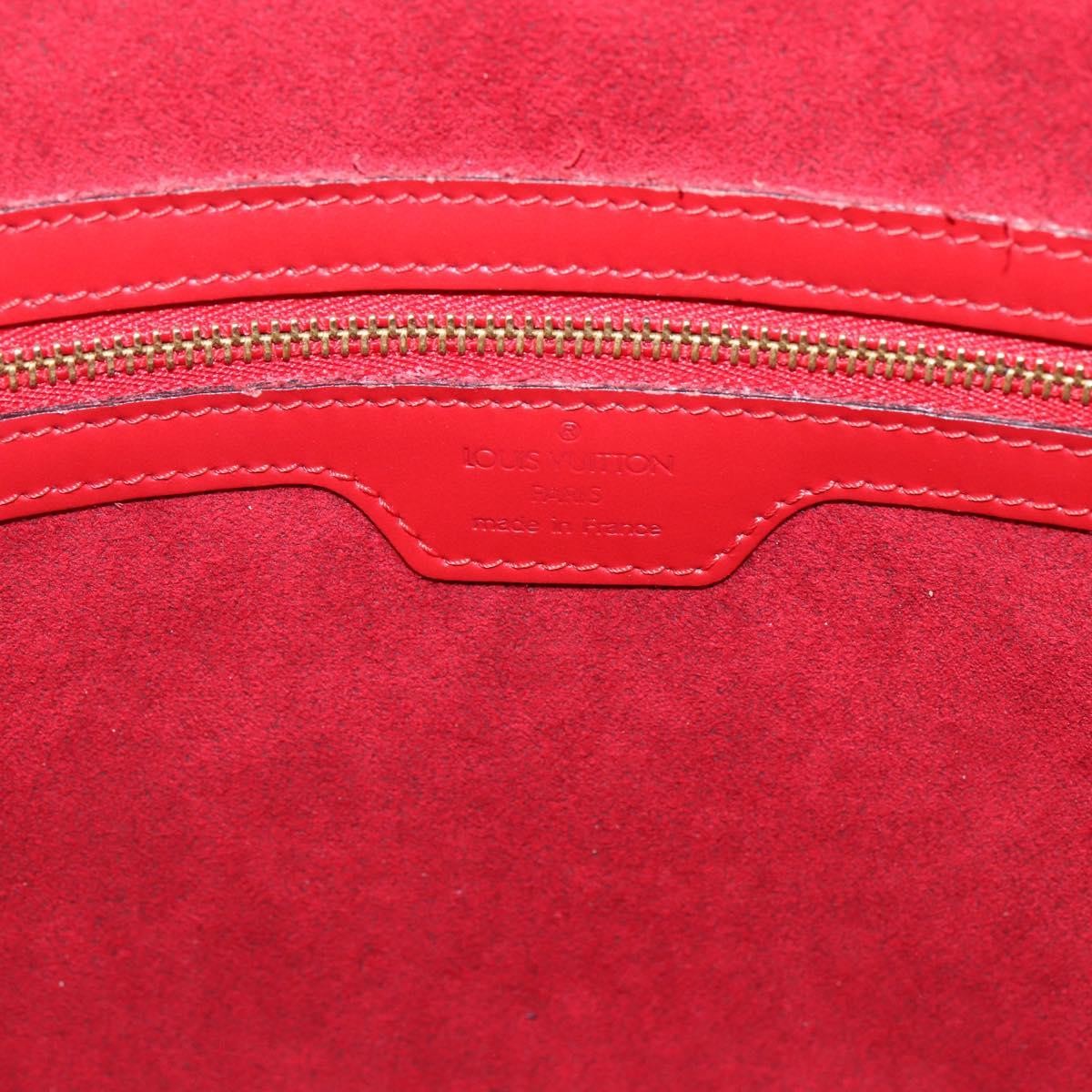 Louis Vuitton Lussac Epi Leather, Red, Leather, Shoulder Bag