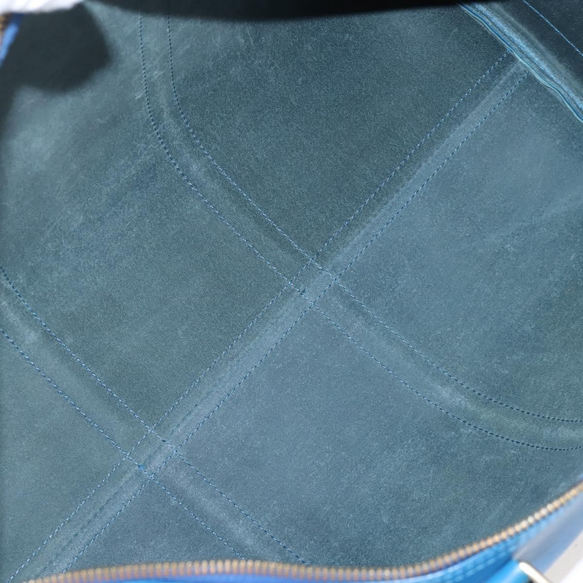Louis Vuitton Keepall Epi Leather, Blue, Leather, Travel Bag