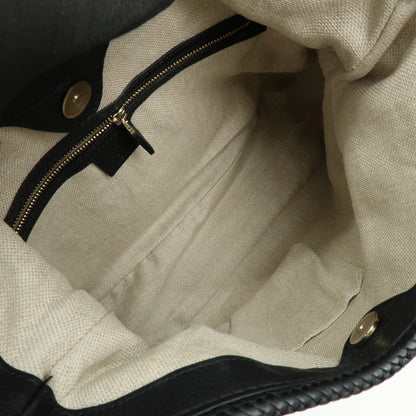 Gucci Marrakech Hobo Leather, Black, Leather, Shoulder Bag