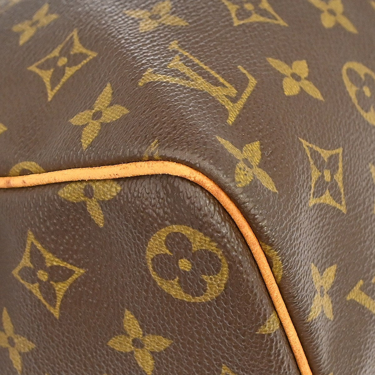 Louis Vuitton Keepall Monogram Canvas, Brown, Canvas, Travel Bag