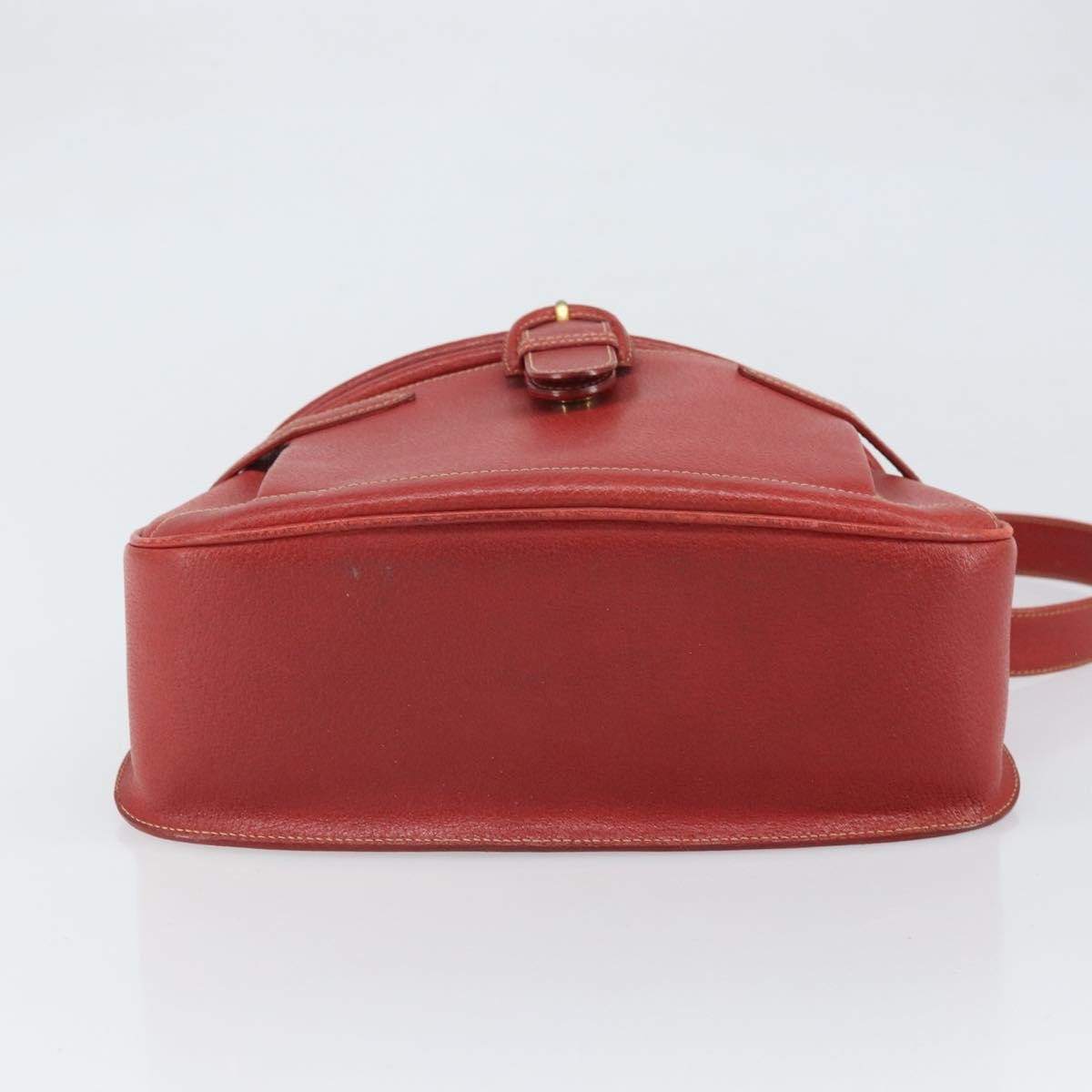 Gucci Vintage Leather, Red, Leather, Shoulder Bag