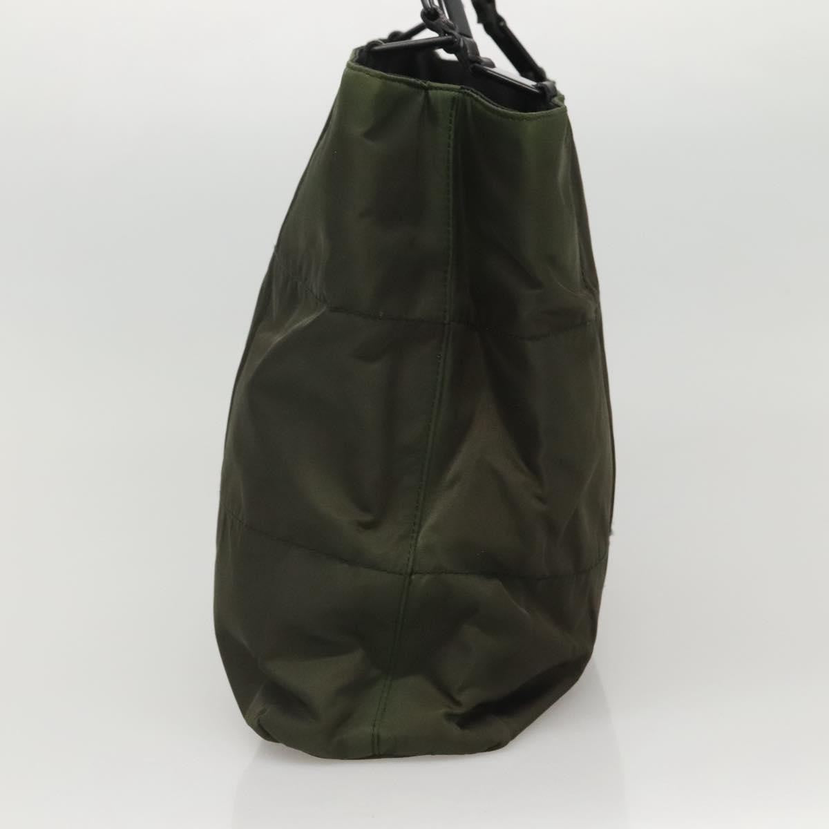 Prada Vintage Tessuto, Khaki, Nylon, Shoulder Bag