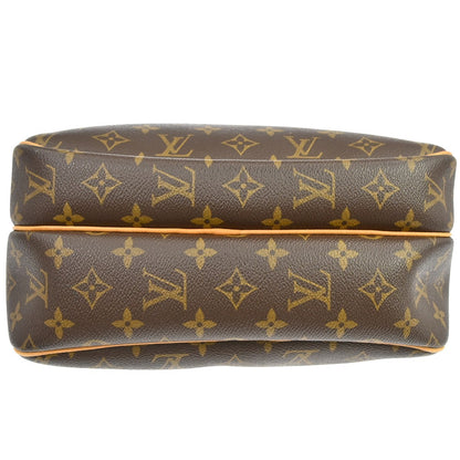 Louis Vuitton Reporter Monogram, Brown, Canvas, Shoulder Bag