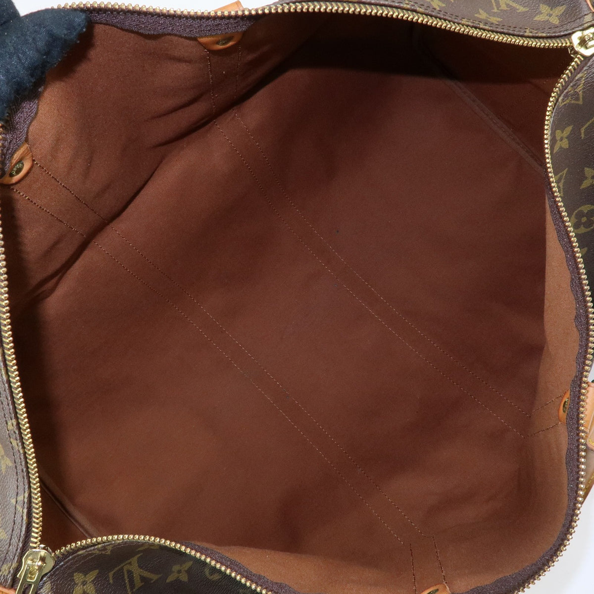 Louis Vuitton Keepall Bandouliere Monogram Canvas, Brown, Canvas, Travel Bag