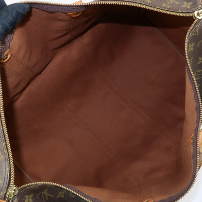 Louis Vuitton Keepall Bandouliere Monogram Canvas, Brown, Canvas, Travel Bag
