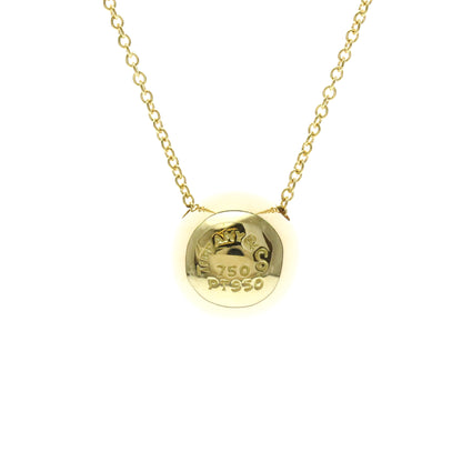Tiffany & Co. Etoile Ball Pendant 18K Yellow Gold with Platinum and Diamonds, Gold, Yellow Gold, Necklace