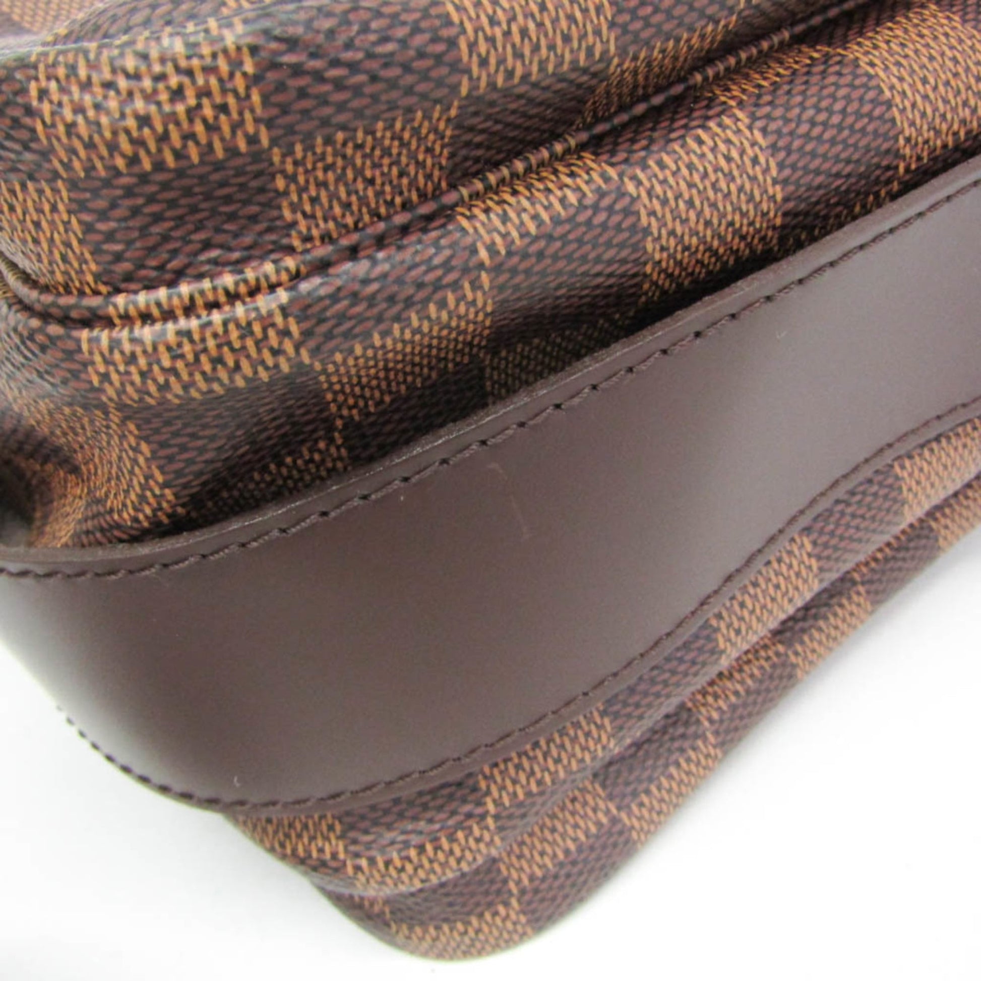 Louis Vuitton Naviglio Damier, Brown, Canvas, Shoulder Bag