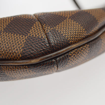 Louis Vuitton Bloomsbury Damier, Brown, Canvas, Shoulder Bag