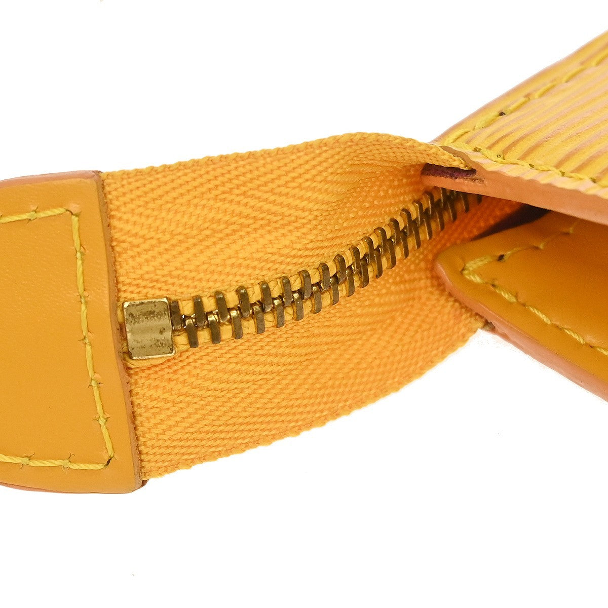 Louis Vuitton Pochette Accessoires NM Epi Leather, Yellow, Leather, Clutch