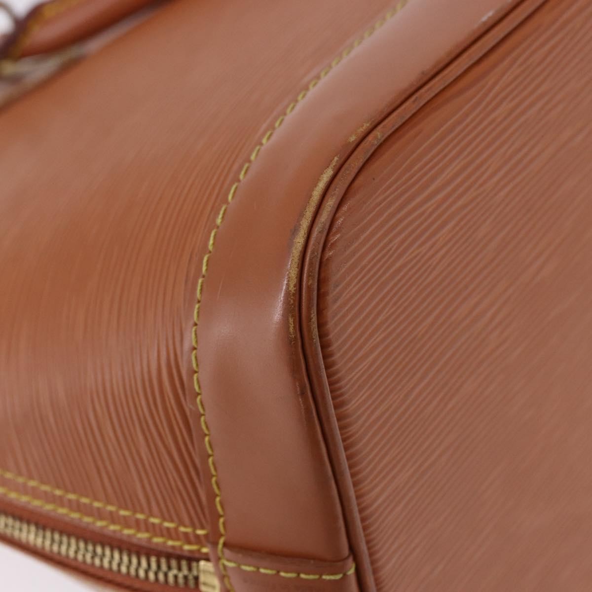 Louis Vuitton Alma Epi Leather, Gold, Leather, Handbag