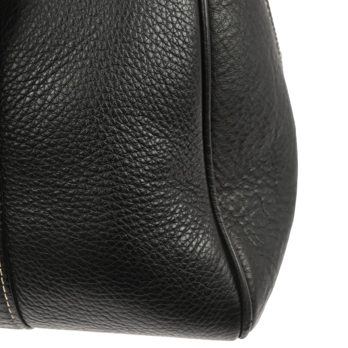 Christian Dior Vintage Leather, Black, Leather, Handbag