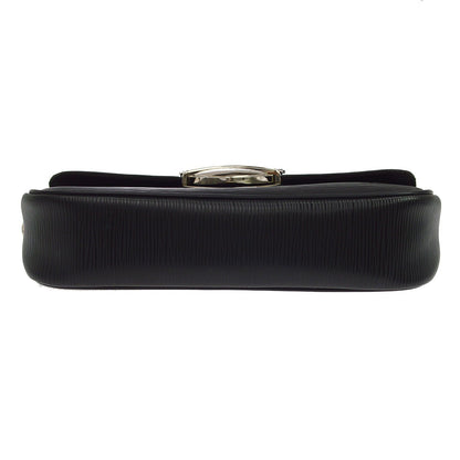 Louis Vuitton Montaigne Clutch Epi Leather, Black, Leather, Clutch