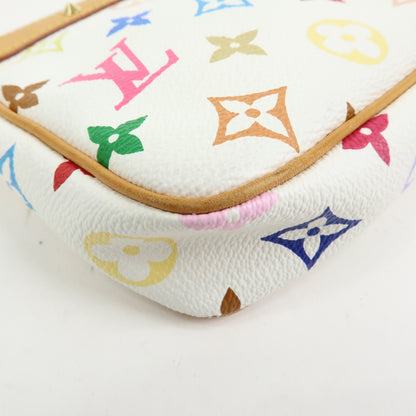 Louis Vuitton Pochette Accessoires Monogram Multicolor, Multicolour, Canvas, Clutch