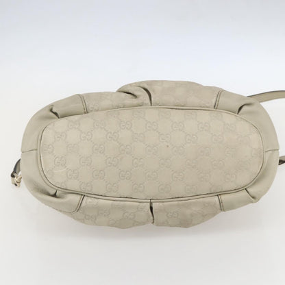 Gucci Sukey Top Handle Satchel Guccissima Leather, Ecru, Leather, Handbag