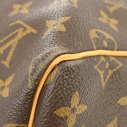 Louis Vuitton Keepall Monogram Canvas, Brown, Canvas, Travel Bag