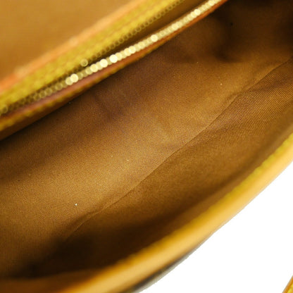 Louis Vuitton Sologne Monogram Canvas, Brown, Canvas, Shoulder Bag