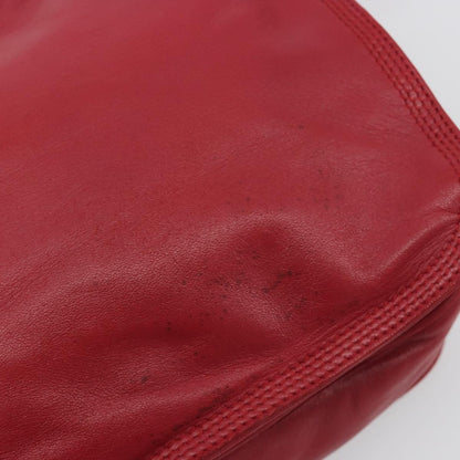 Loewe Anagram Leather, Red, Leather, Shoulder Bag