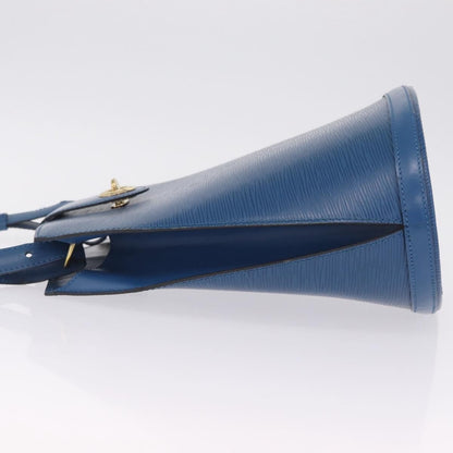 Louis Vuitton Cluny Epi Leather, Blue, Leather, Shoulder Bag