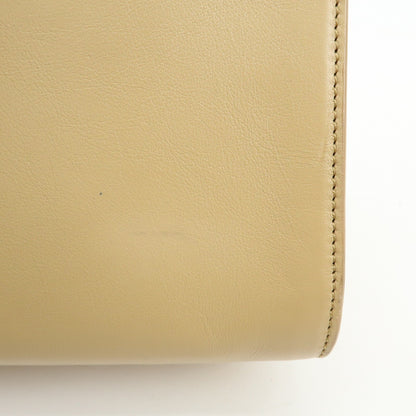Saint Laurent Sac de Jour Leather, Beige, Leather, Handbag