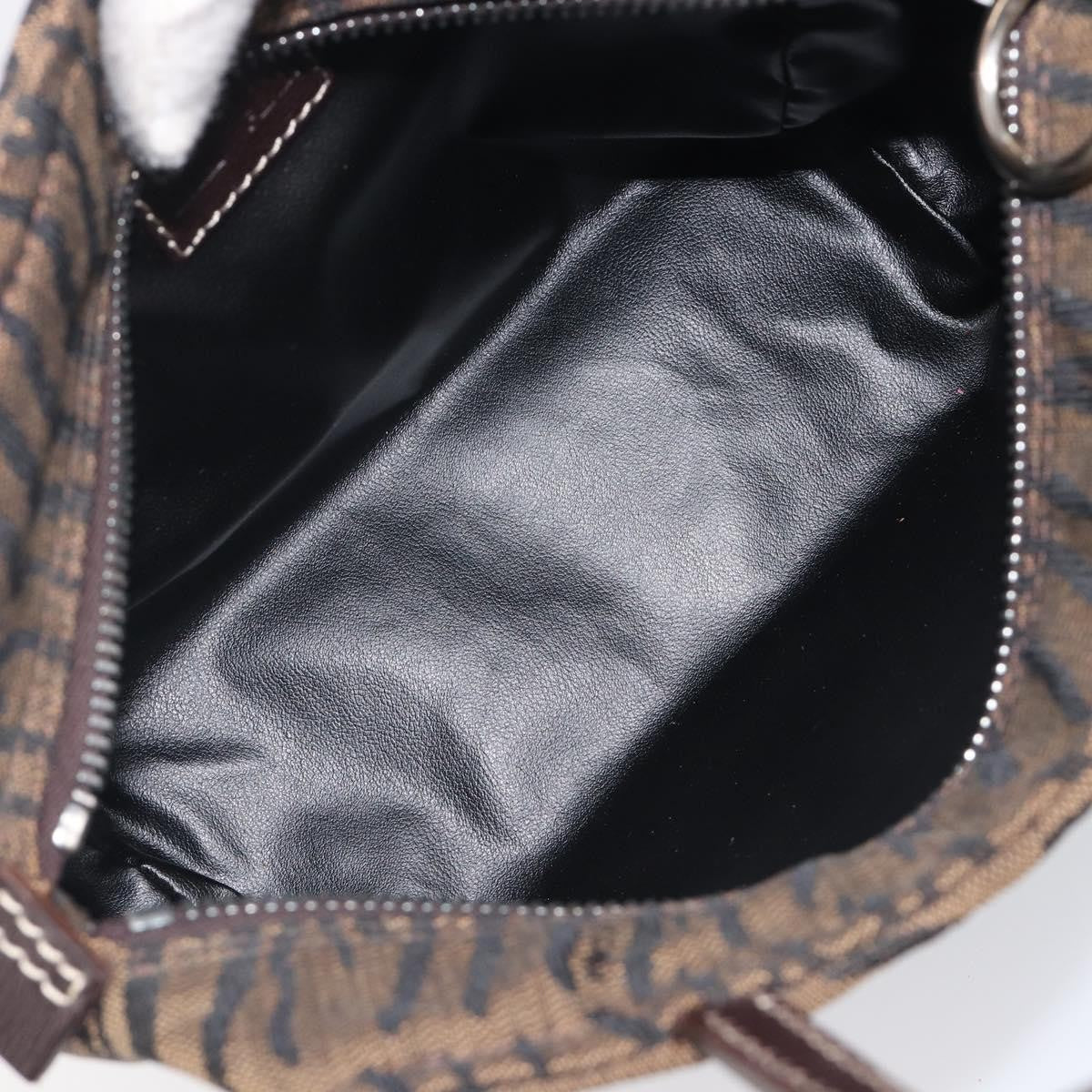 Fendi Handbag canvas, Brown, Canvas, Handbag