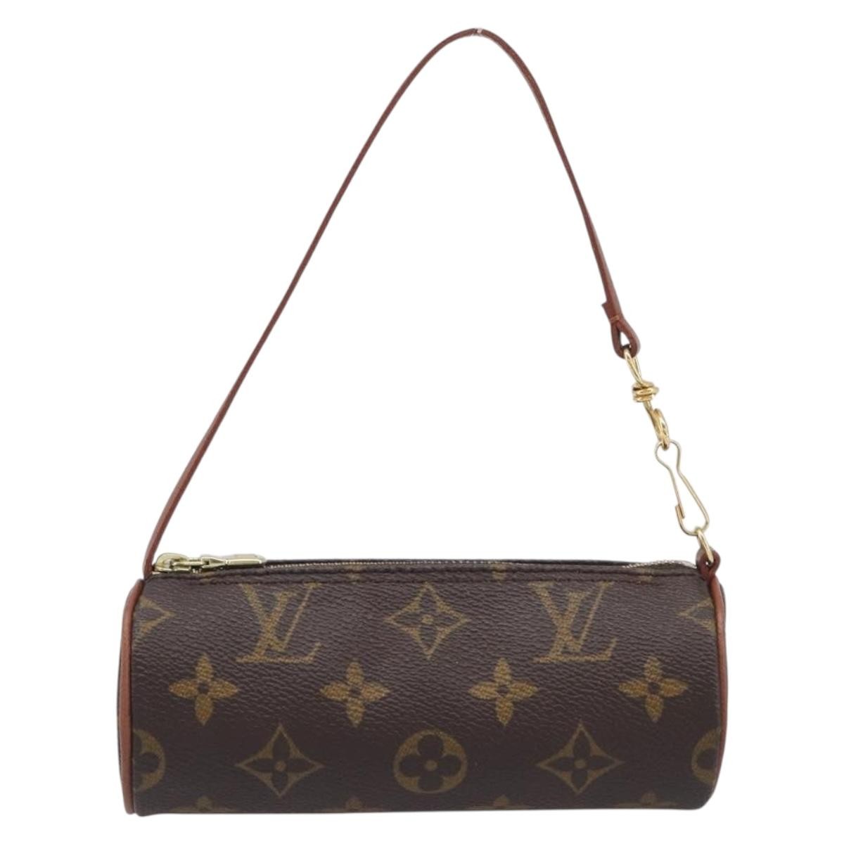 Louis Vuitton Papillon Pochette Monogram Canvas, Brown, Canvas, Clutch