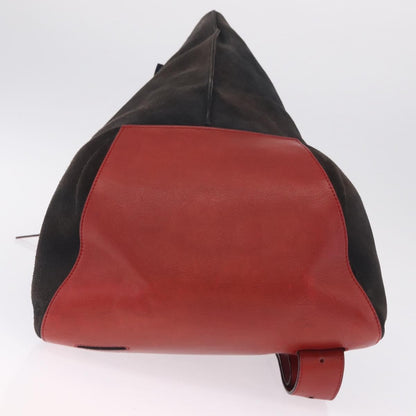 Loewe Anton Suede, Brown, Suede, Backpack