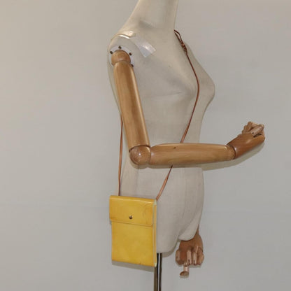 Louis Vuitton Kenmare Shoulder Patent leather, Yellow, Patent Leather, Clutch
