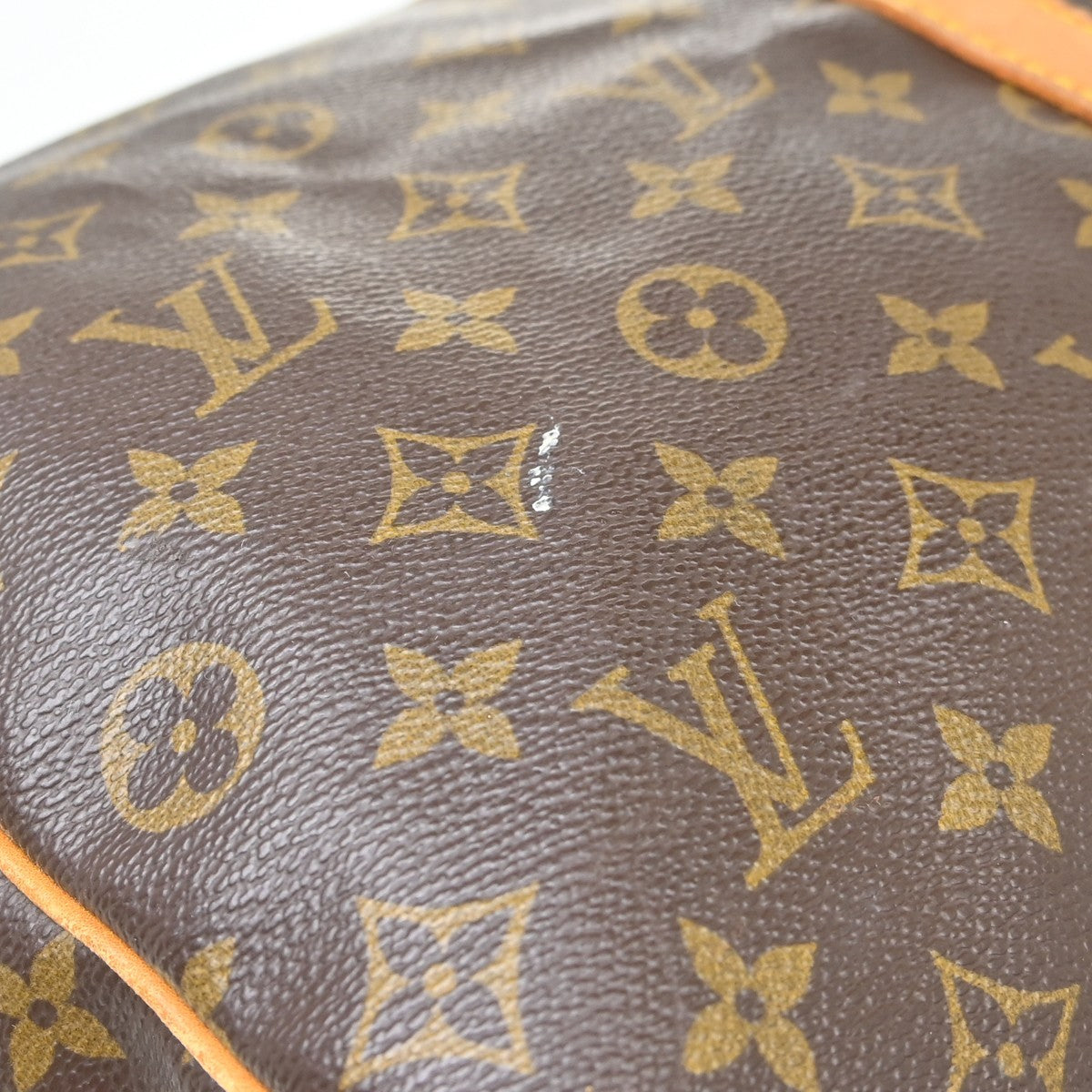 Louis Vuitton Keepall Monogram, Brown, Canvas, Travel Bag