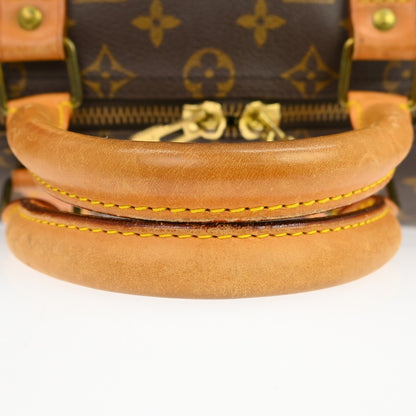 Louis Vuitton Keepall Monogram, Brown, Canvas, Travel Bag