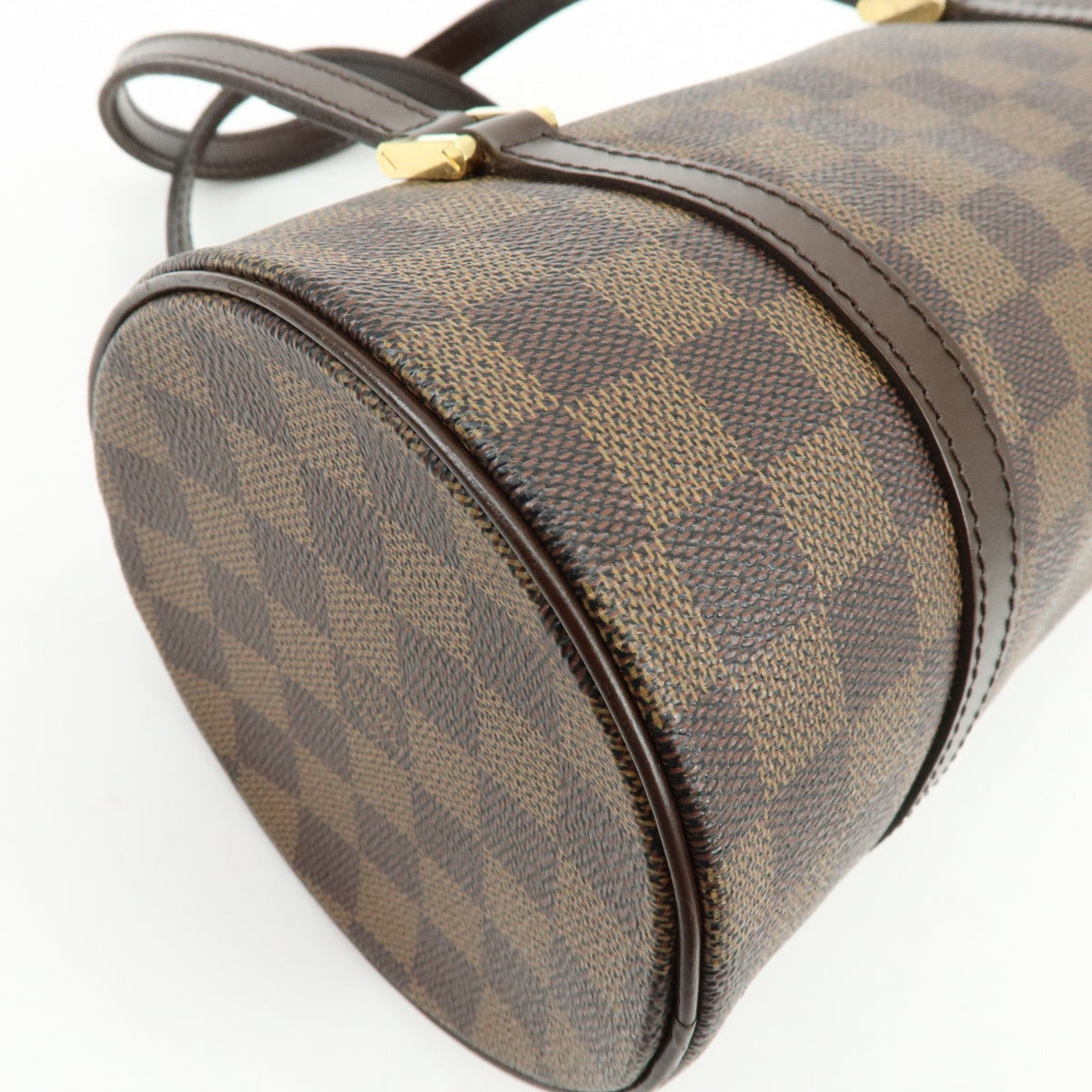 Louis Vuitton Papillon Damier, Brown, Canvas, Handbag