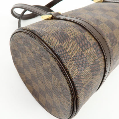 Louis Vuitton Papillon Damier, Brown, Canvas, Handbag