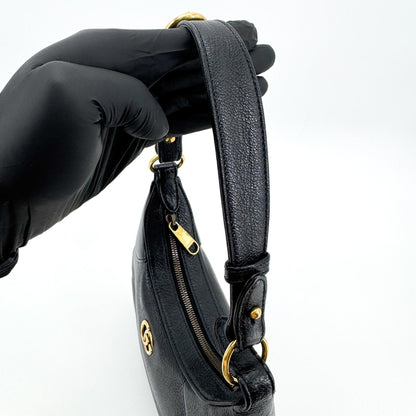 Gucci Aphrodite Leather, Black, Leather, Shoulder Bag