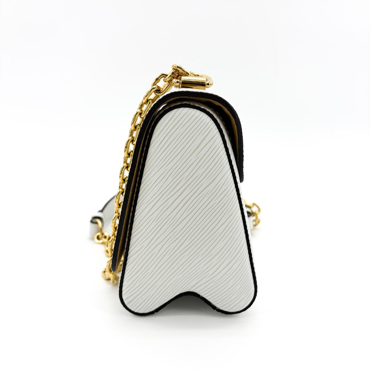 Louis Vuitton Twist Epi Leather, White, Leather, Shoulder Bag