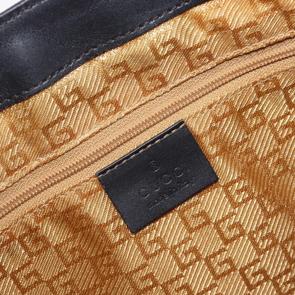 Gucci Shoulder Leather, Brown, Suede, Shoulder Bag