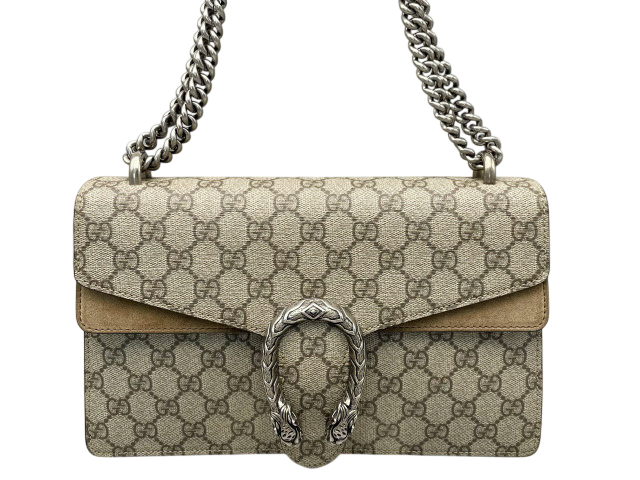 Gucci Dionysus Bag GG Coated Canvas, BEIGE, CANVAS, Handbag