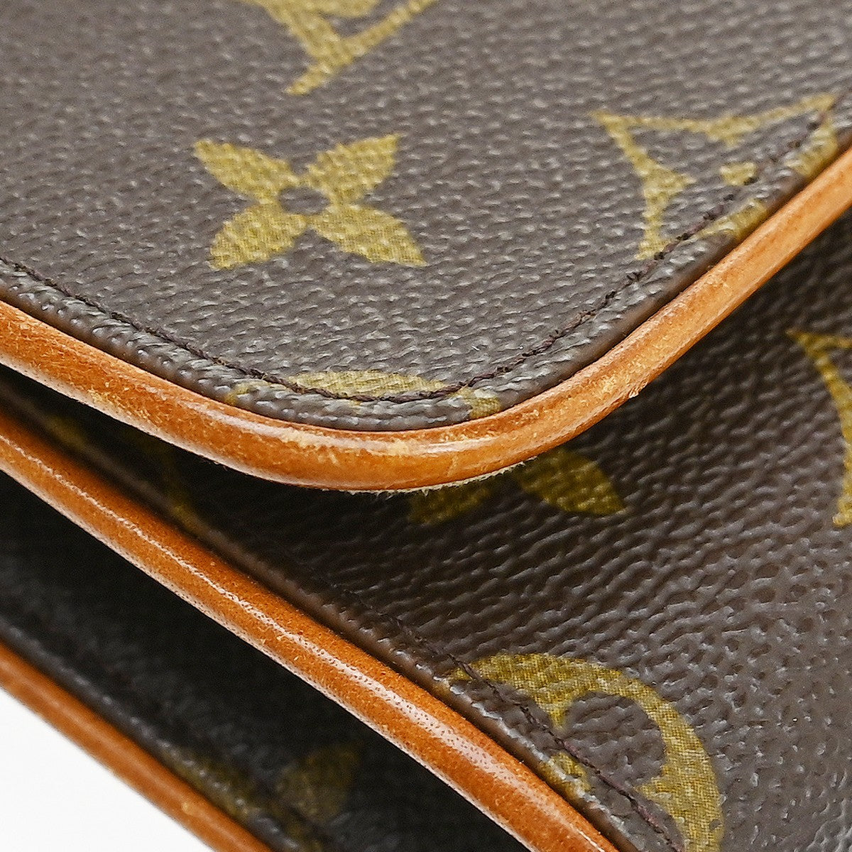 Louis Vuitton Twin Monogram Canvas, Brown, Canvas, Clutch