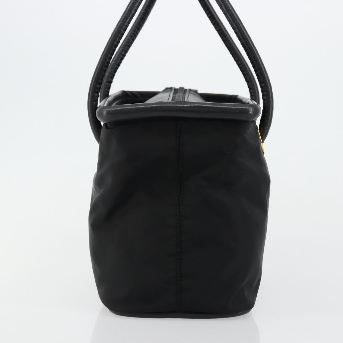 Celine Handbag Nylon, Black, Nylon, Handbag