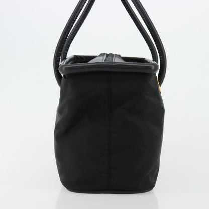 Celine Handbag Nylon, Black, Nylon, Handbag