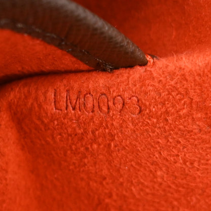 Louis Vuitton Musette Tango Damier Ebene, Brown, Canvas, Shoulder Bag