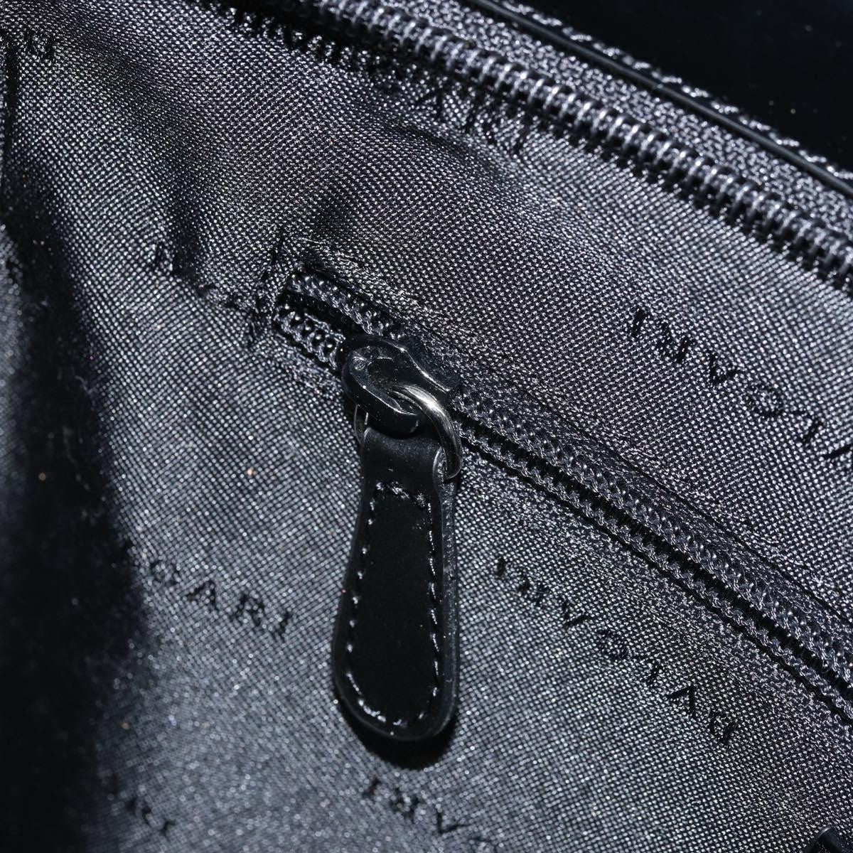 Bvlgari Logomania Canvas with Leather, Blue, Canvas, Shoulder Bag