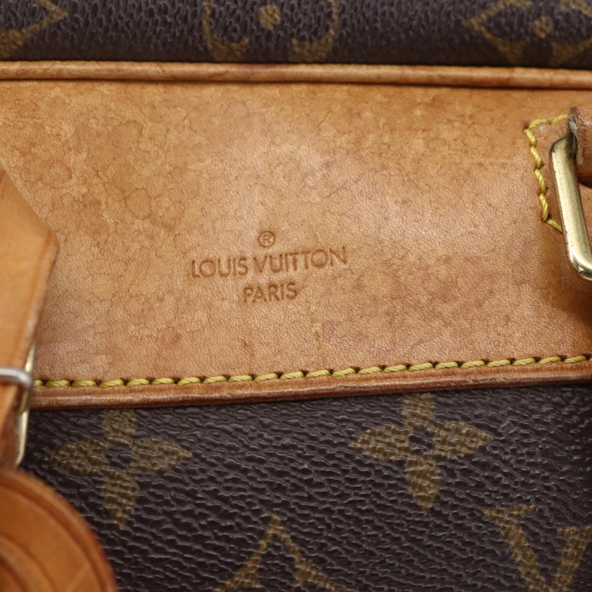 Louis Vuitton Deauville Handbag Monogram Canvas, BROWN, CANVAS, Handbag