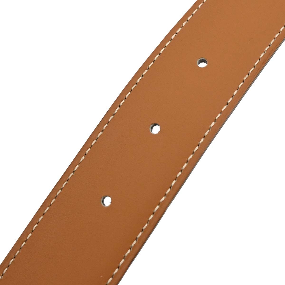 Hermes Constance Reversible Belt Leather, Black, Leather, Belt