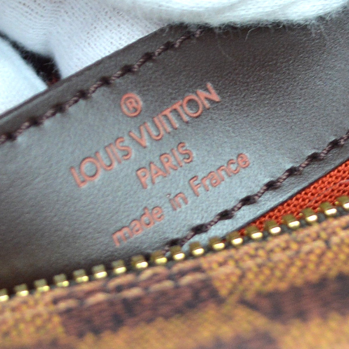 Louis Vuitton Naviglio Damier, Brown, Canvas, Shoulder Bag