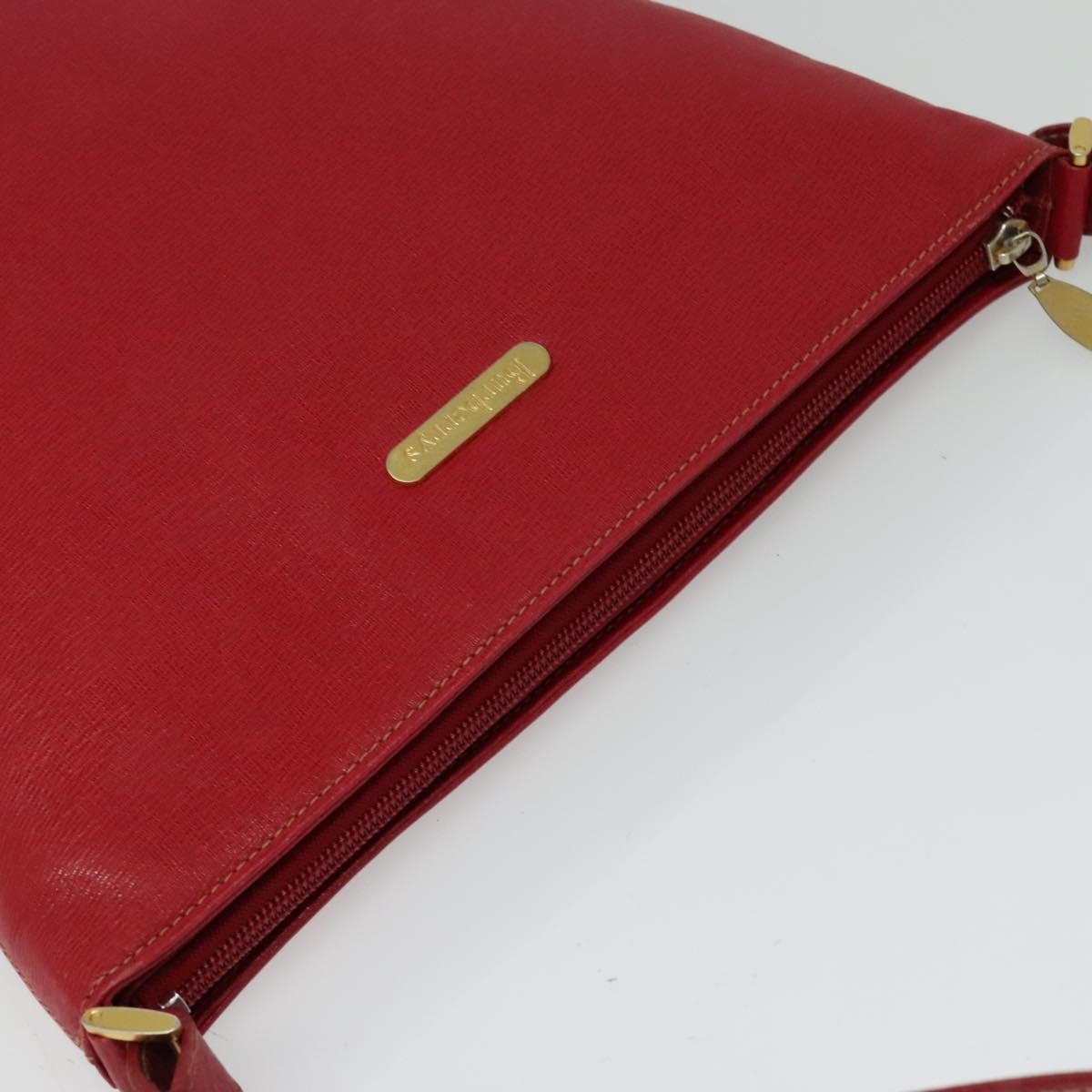 Burberry Vintage Leather, Red, Leather, Shoulder Bag