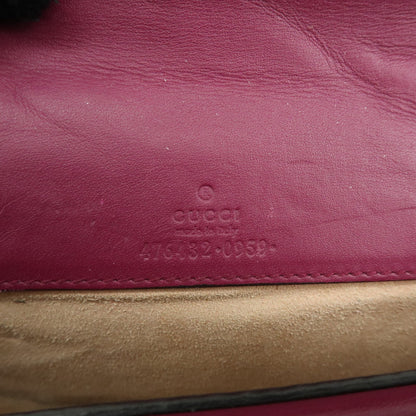 Gucci Dionysus Velvet, Purple, Velvet, Handbag