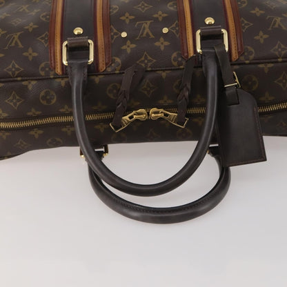 Louis Vuitton Bequia Porte Document Geant Monogram Canvas with Leather, Brown, Canvas, Briefcase