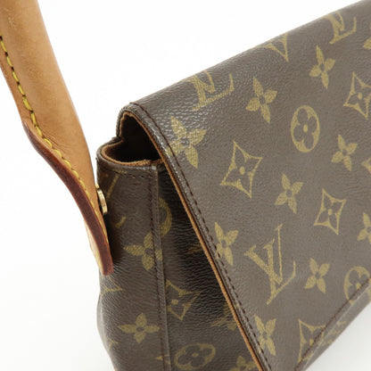 Louis Vuitton Looping Monogram Canvas, Brown, Canvas, Handbag