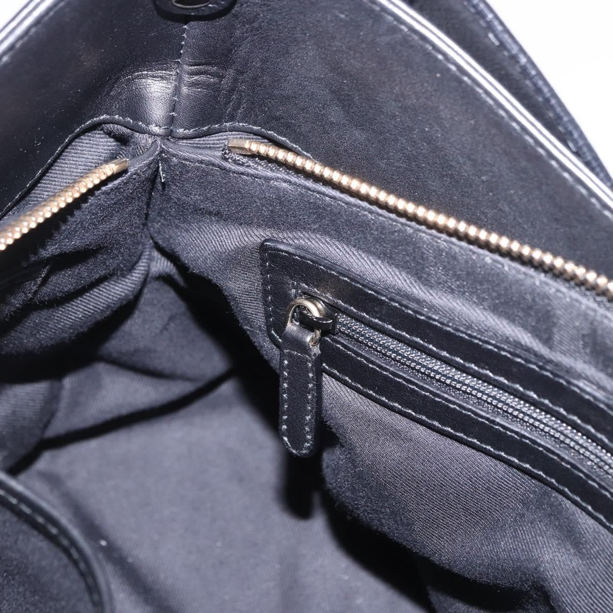 Bvlgari Chandra Hobo Leather, Black, Leather, Handbag